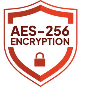 AES-256 Badge