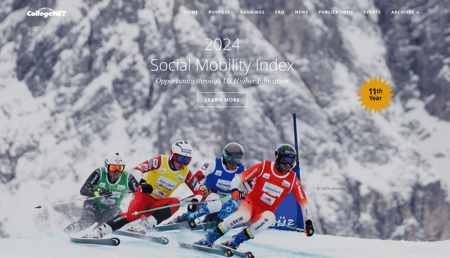 Downhill skiers